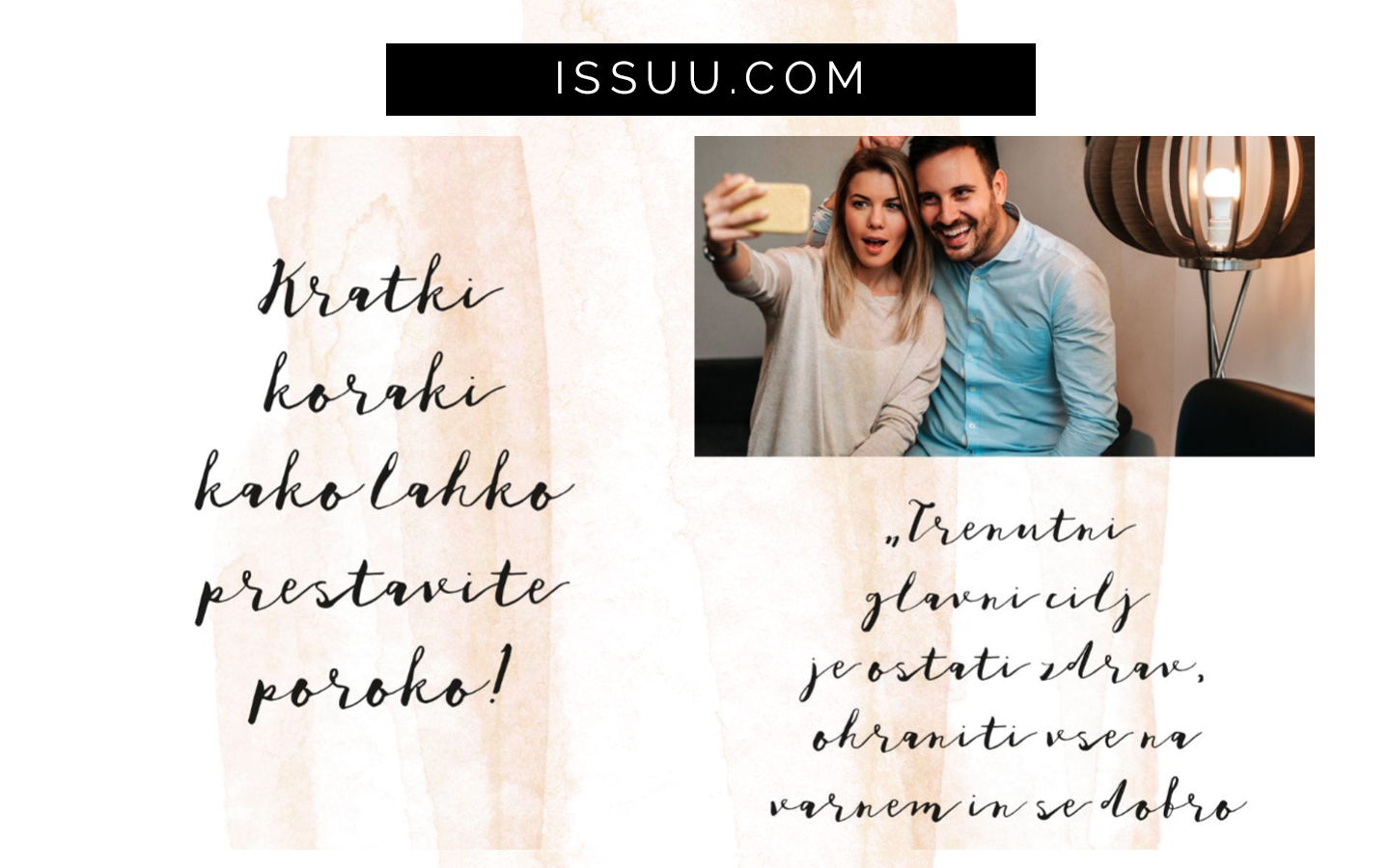 Načrtovanje poroke oziroma kako prestaviti poroko