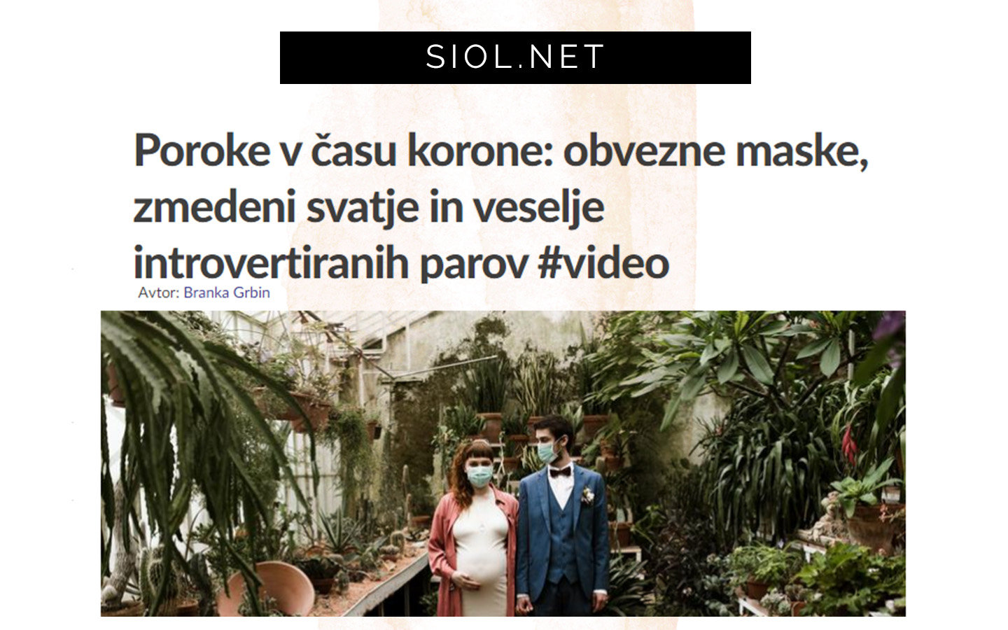 Načrtovanje poroke v času COVID19 virusa